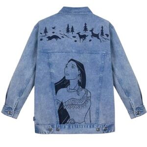 Disney Women’s Pocahontas Denim Jacket by Spirit Jersey